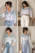 Rose mist designer shirt