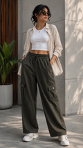 Midnight Dot Cargo Pant