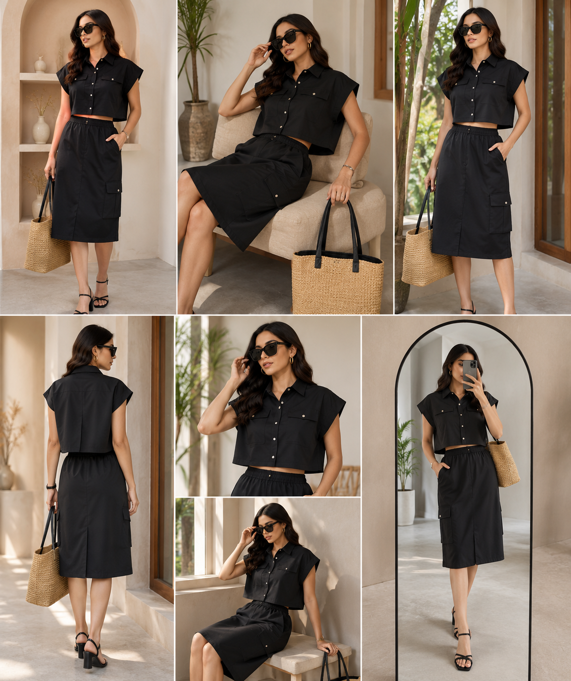 Explorer Elegance Skirt Top