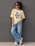 Bold Message Lime TShirt