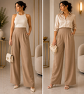 Camel Prestige Tapered Trousers