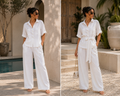 Ivory Elegance Utility Co-ord Set