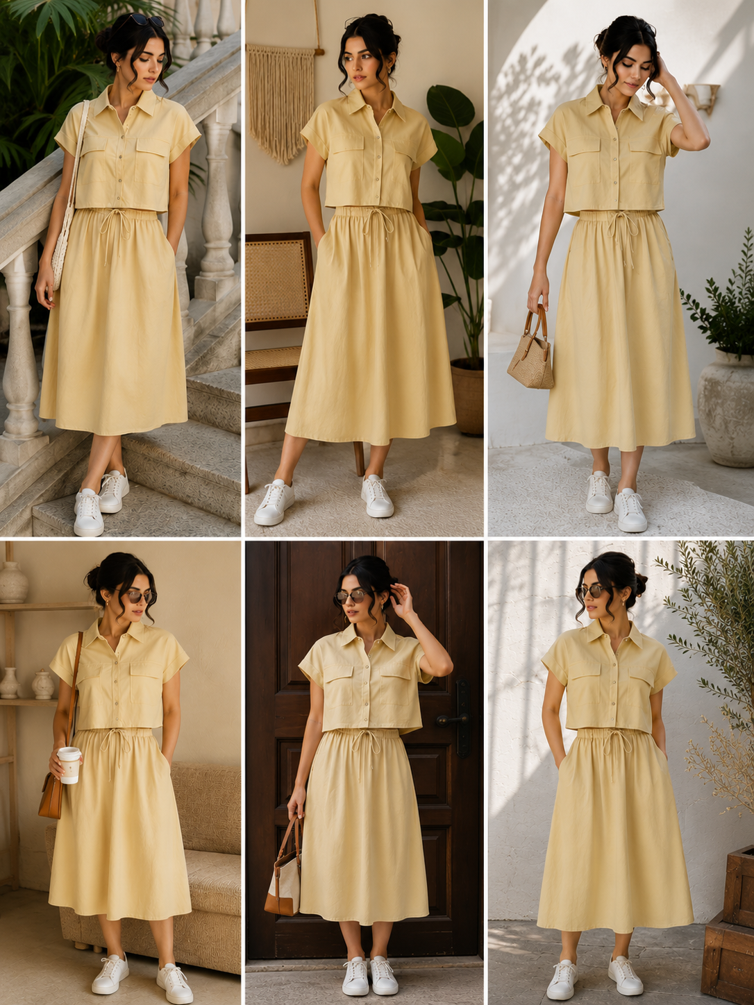 Explorer Elegance Skirt Set
