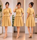 Amber Bloom Skirt Set