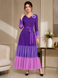 Royal Orchid Magic Dress