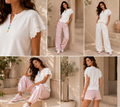 Dreamy Sky Button Top