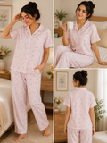 Pink Petal Night Wear