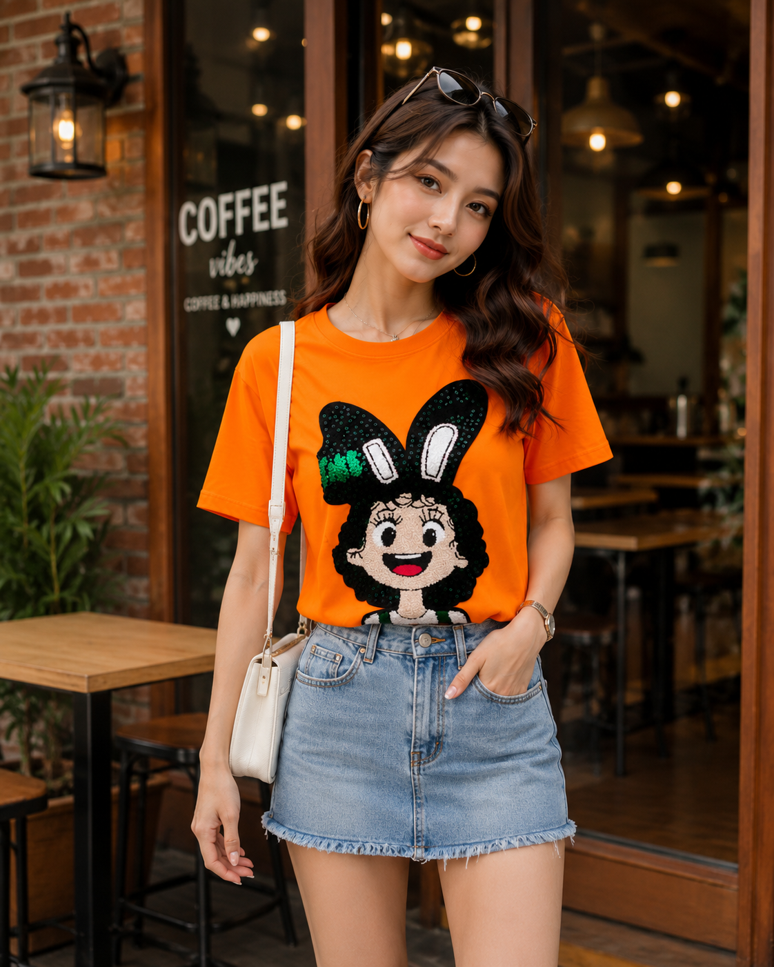 Bunny Bloom T Shirt