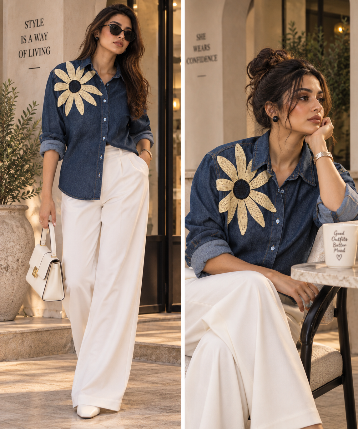 Daisy Denim Dream Shirt
