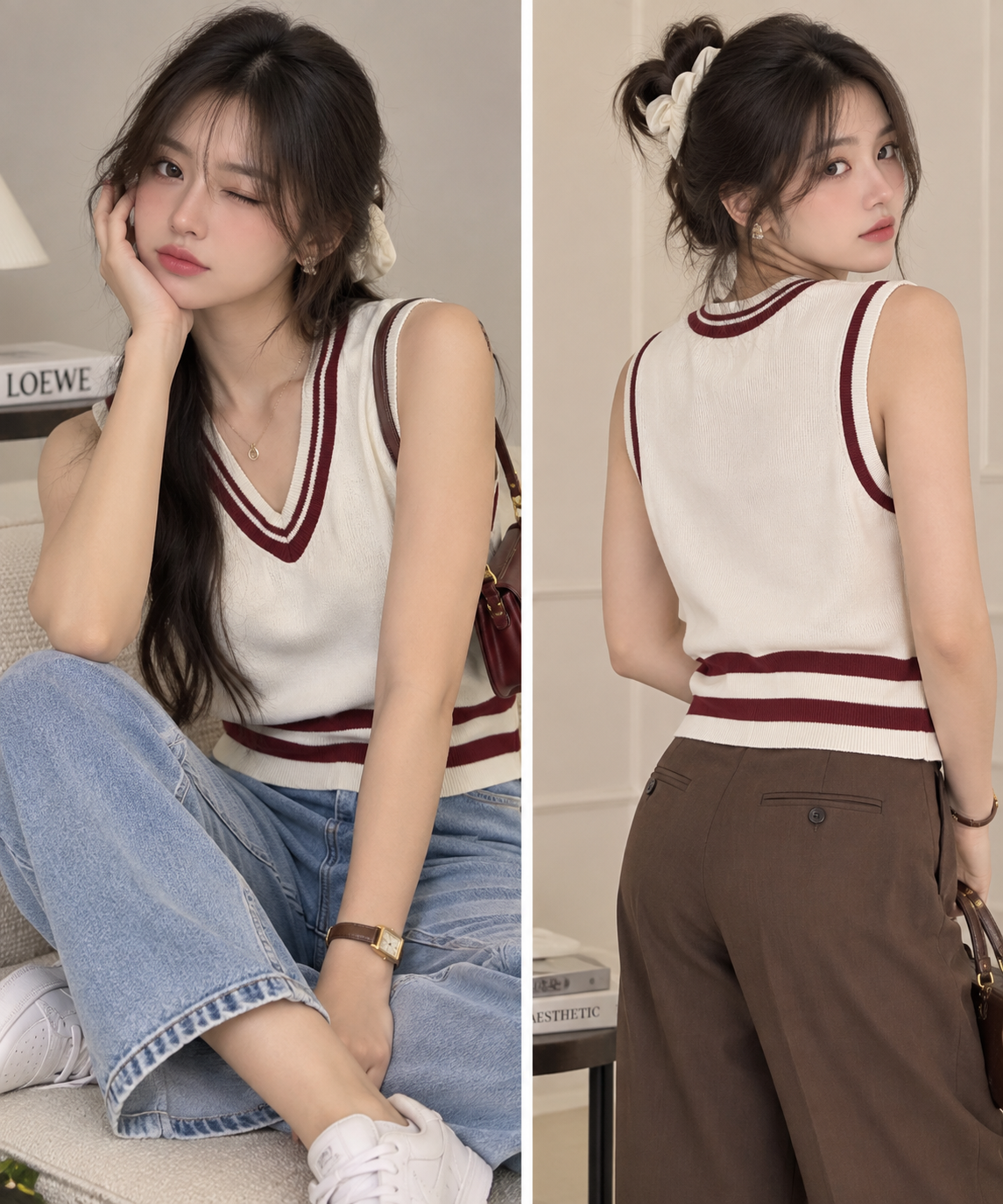 Classic Varsity Crop Top