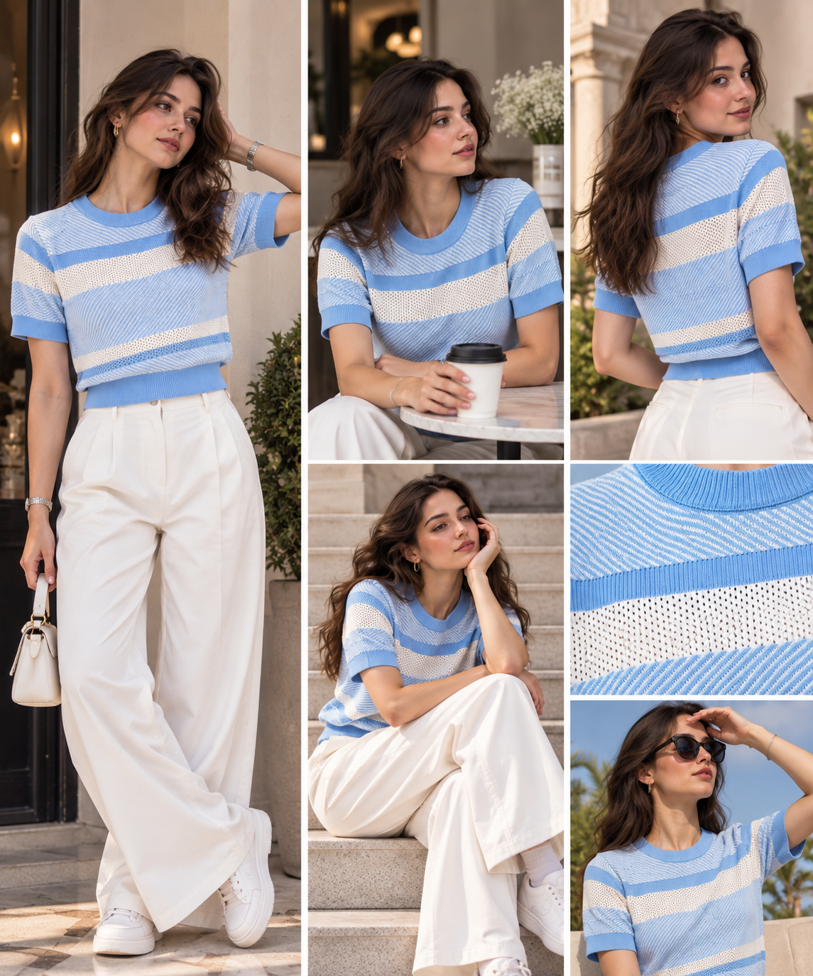 Cotton Candy knit Top