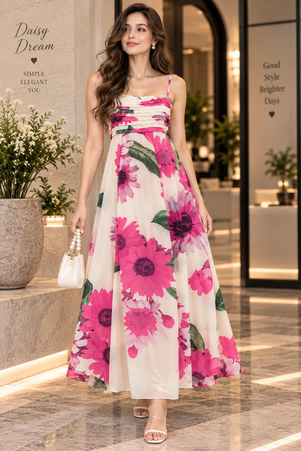 Pink Daisy Dream Dress