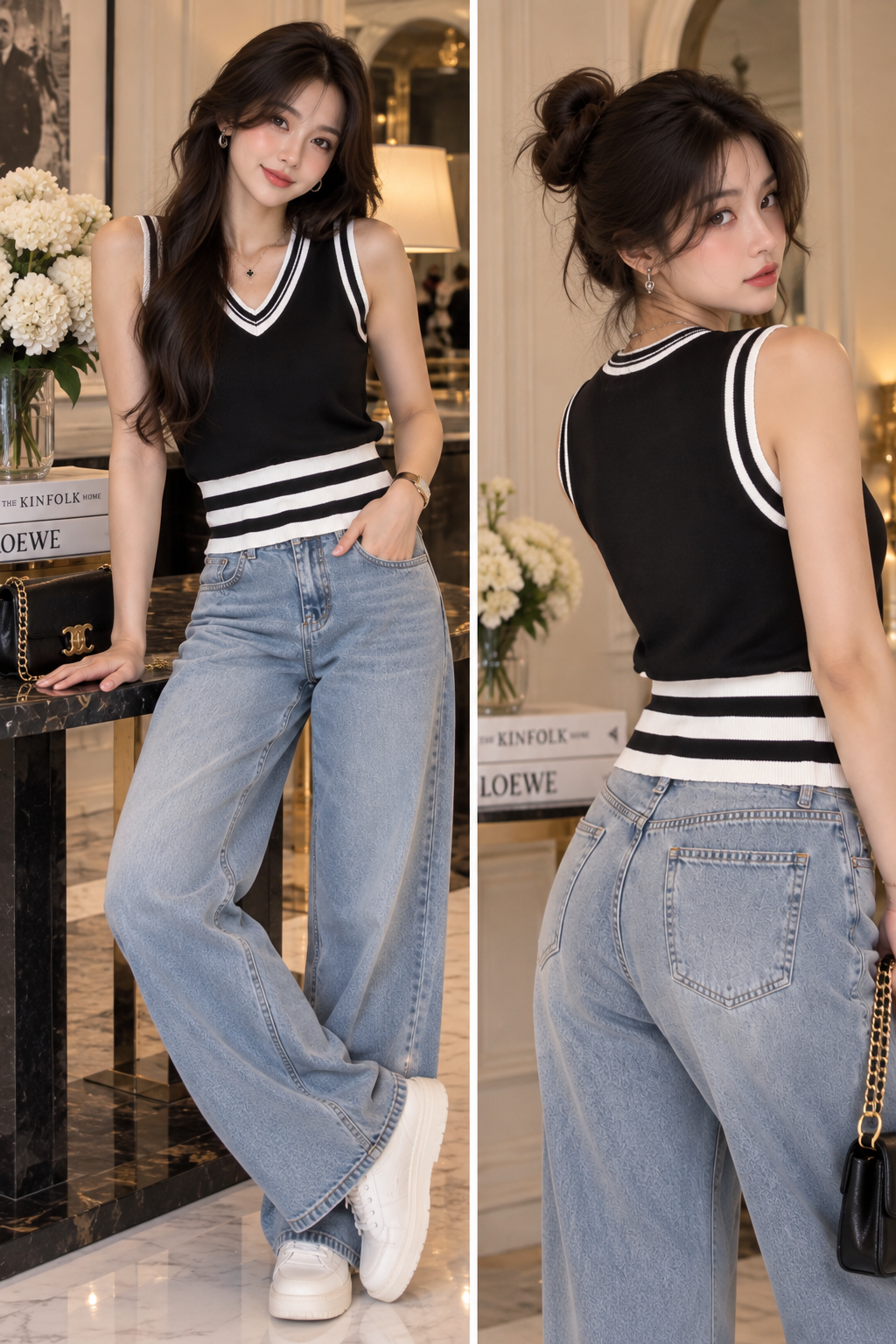 Classic Varsity Crop Top