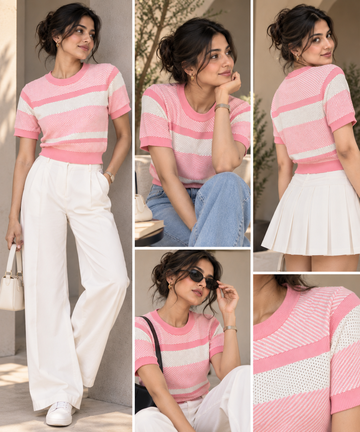 Cotton Candy knit Top