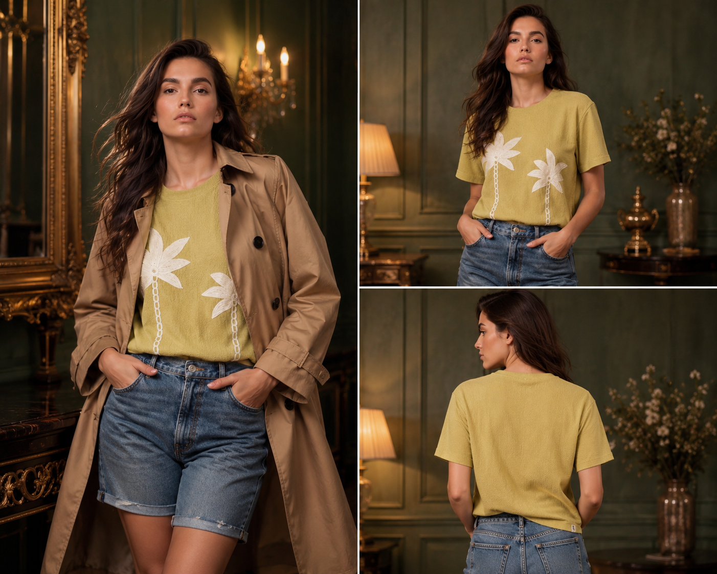 Lime Breeze Palm Top