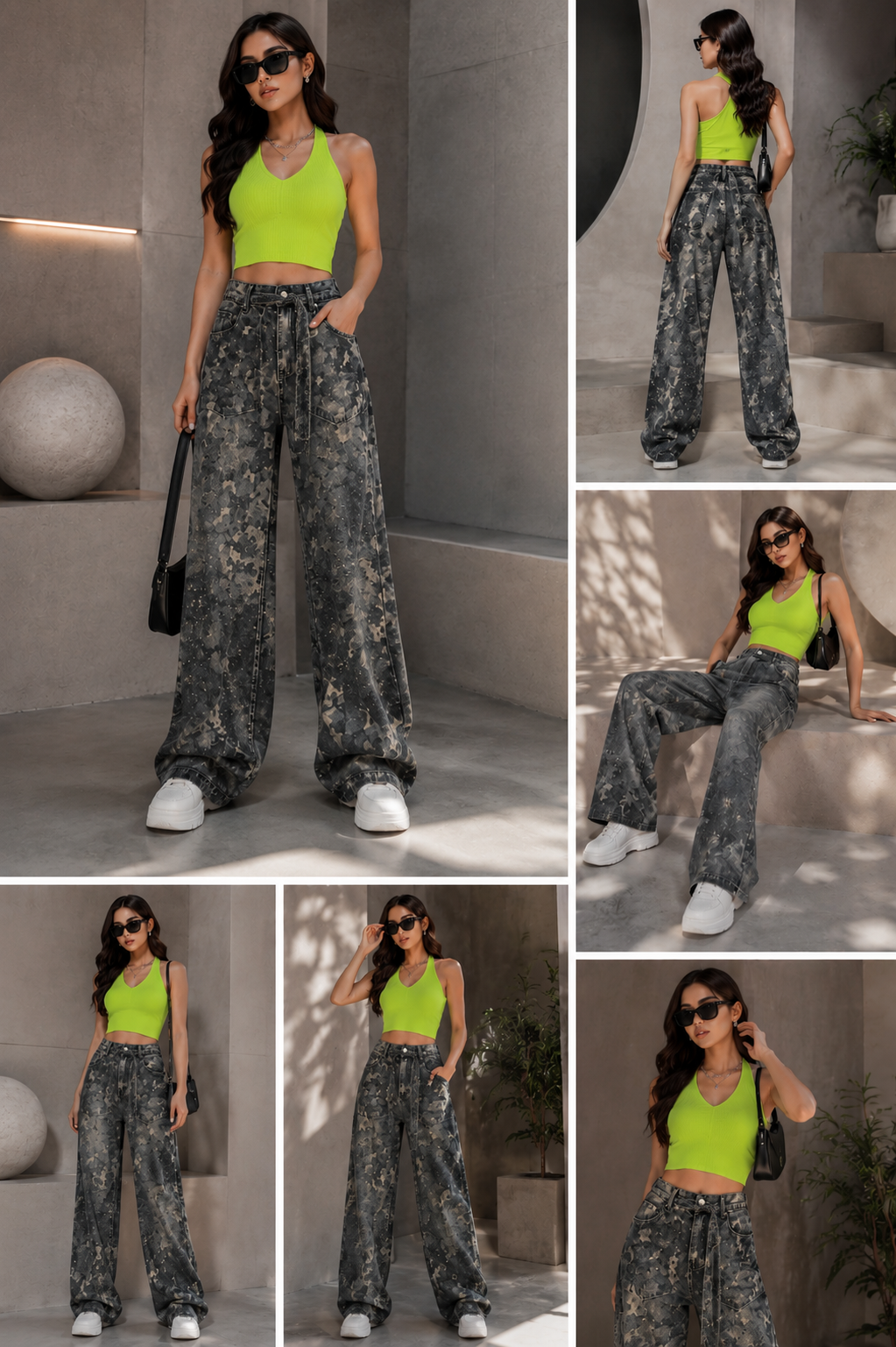 Bling Denim With Belt