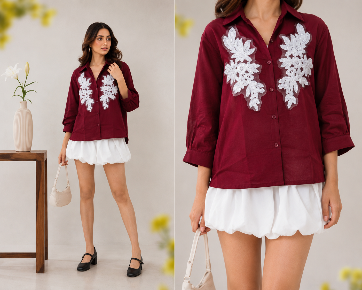 Petal pop shirt