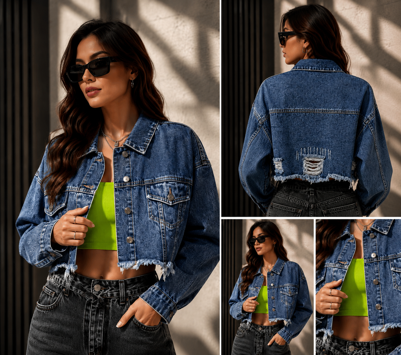 Indigo Edge Denim Jacket