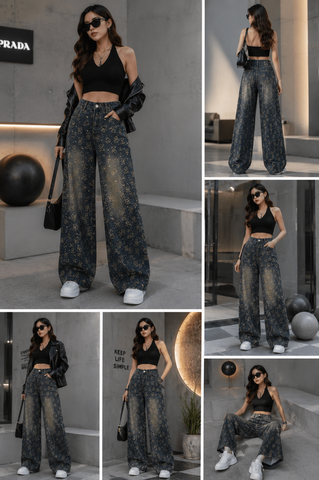 Teddy Bling Denim Jeans