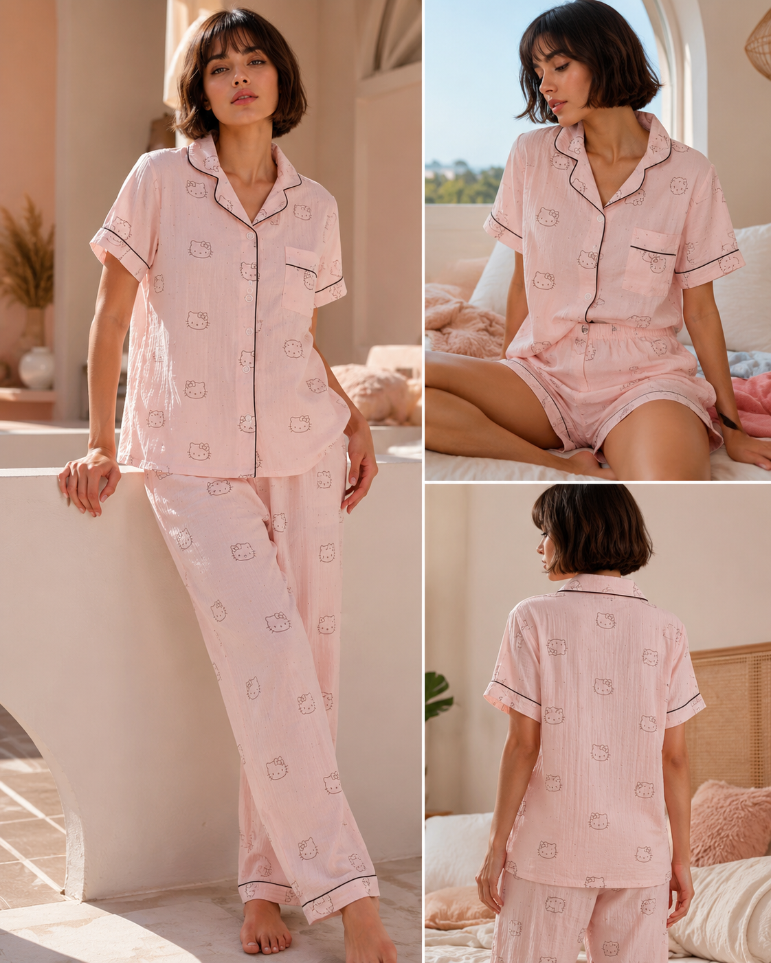 Sweet Kitty Night suit