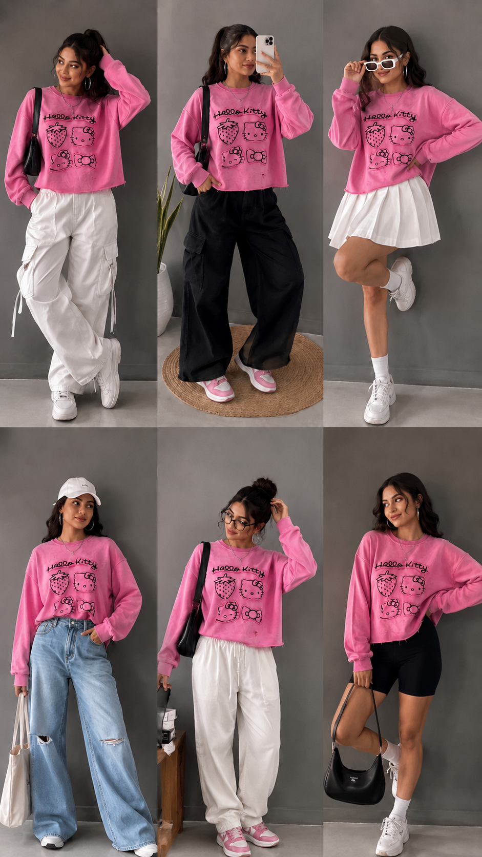 Sweet kitty sparkle sweatshirt