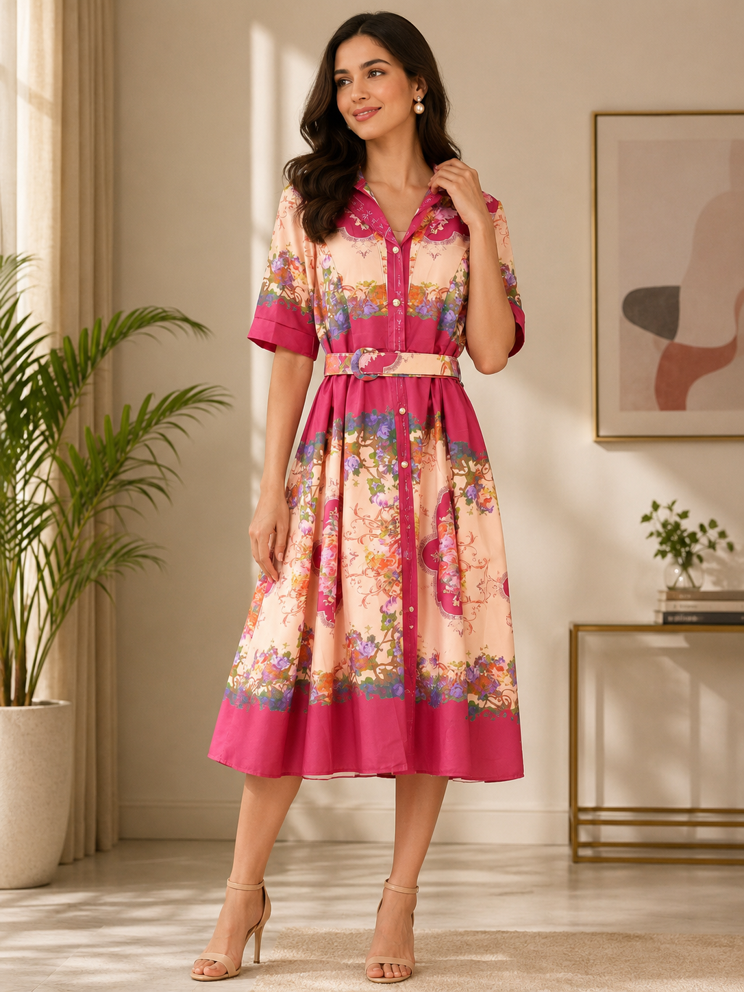 Vintage Rose Garden Dress