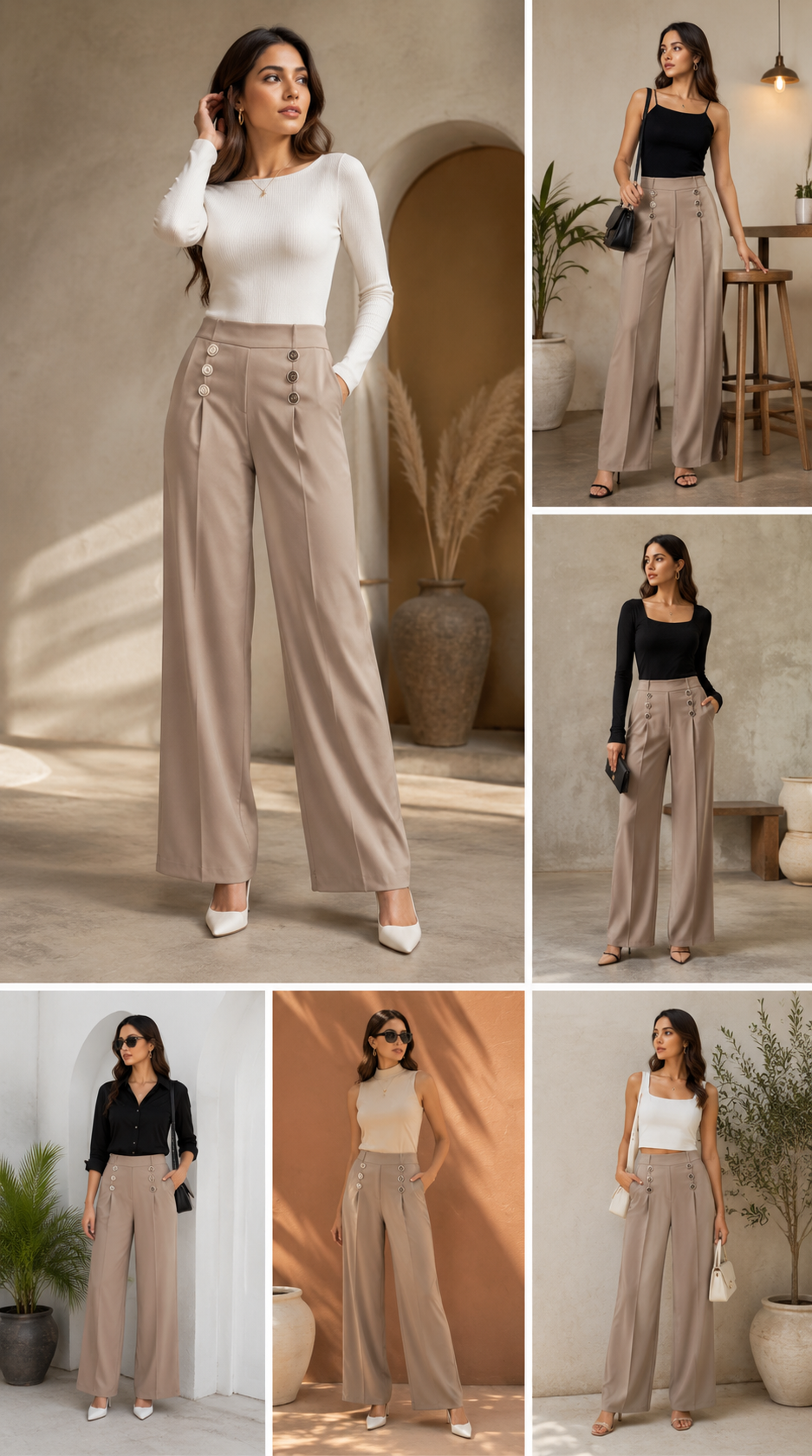 Urban Diva Pleated Pant