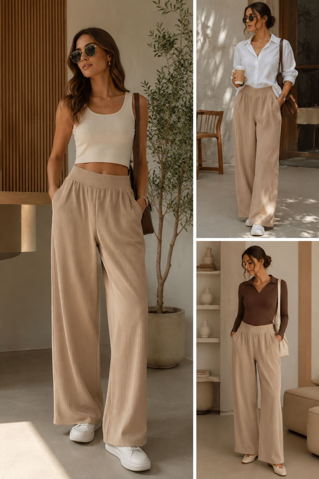 Beige Bliss Comfort Pant