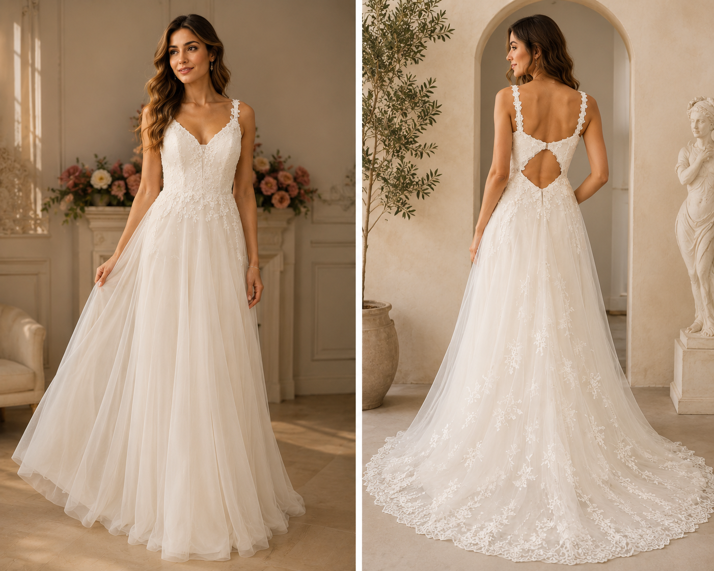 Snowdrop Elegance Gown
