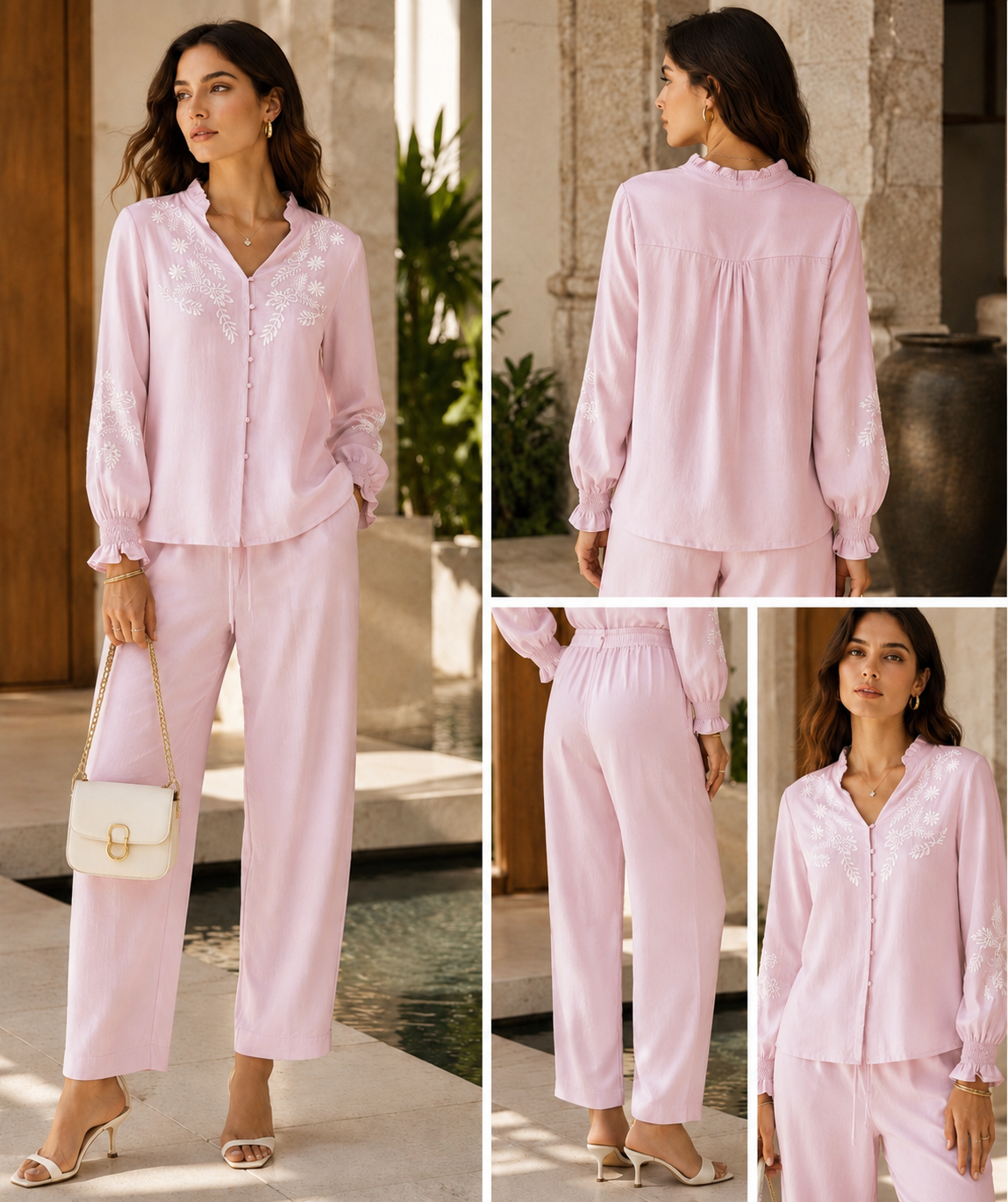 Pink Serenity Cord Set