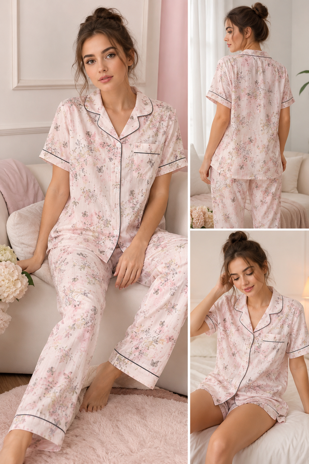 Floral Whisper Sleepwear Set